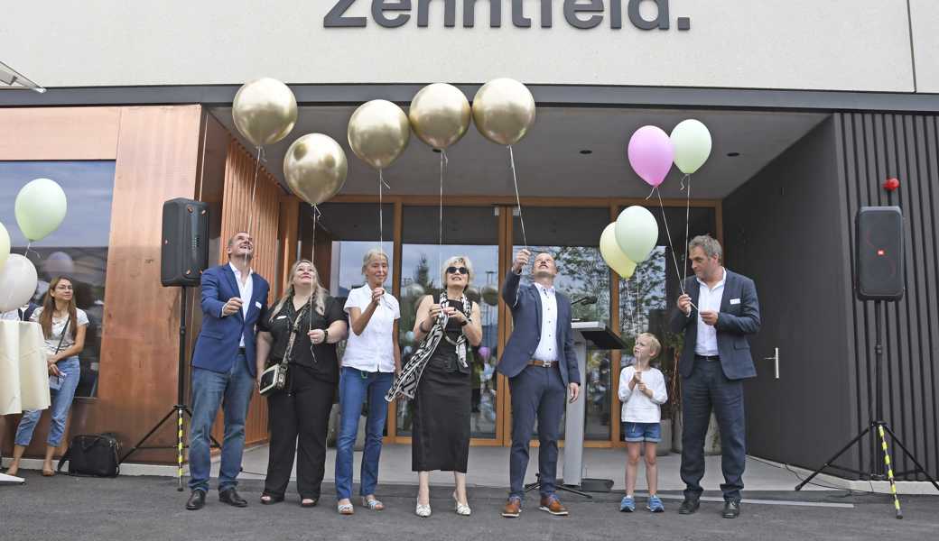 Das neue Zentrum steht im Dorfzentrum