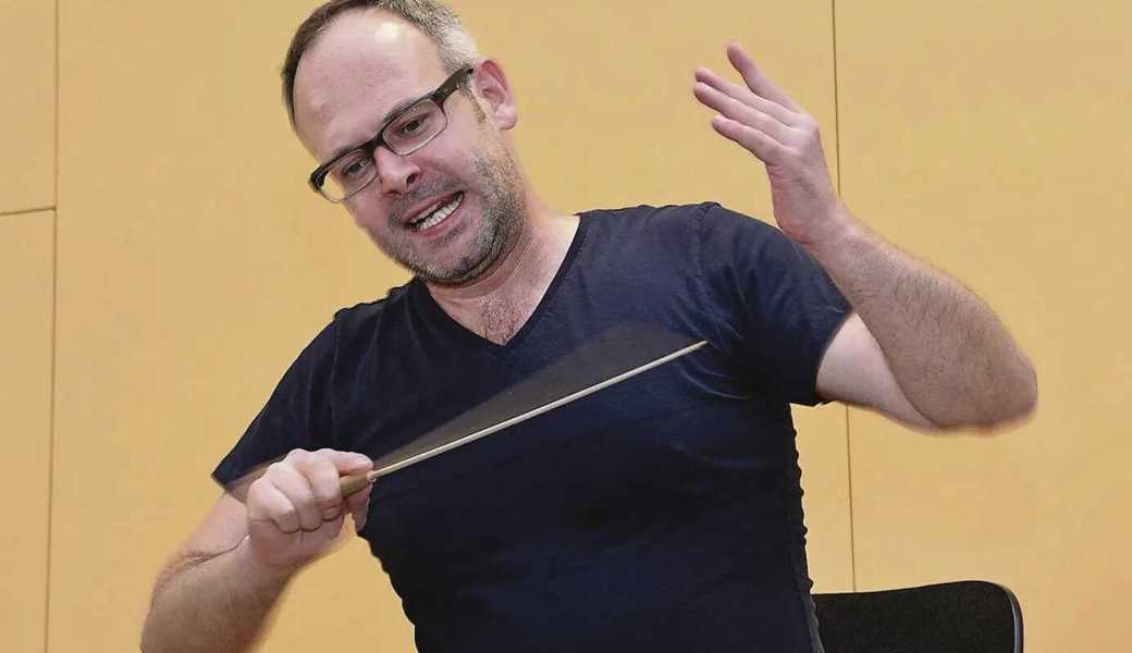 Organist Jürgen Natter. 