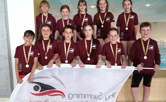 Rhy Swimming lud zu Kids-Liga ins Balgacher Hallenbad