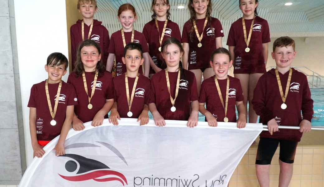 Rhy Swimming lud zu Kids-Liga ins Balgacher Hallenbad