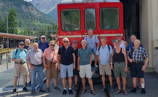 Mit der Bahn auf erlebnisreicher Turnfahrt