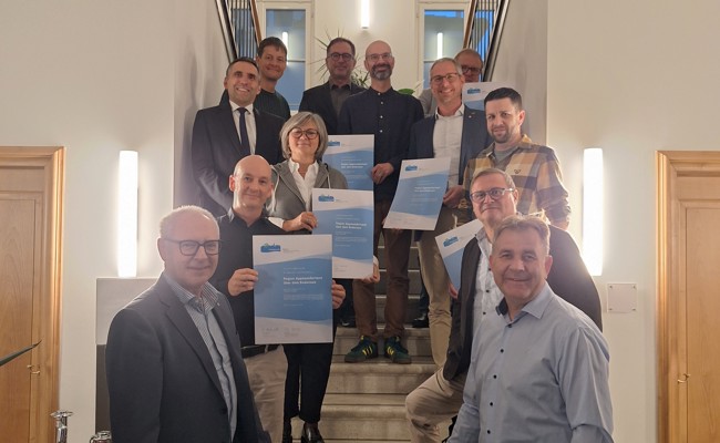 Das Energiestadt-Label für sechs Vorderländer Gemeinden ist bestätigt