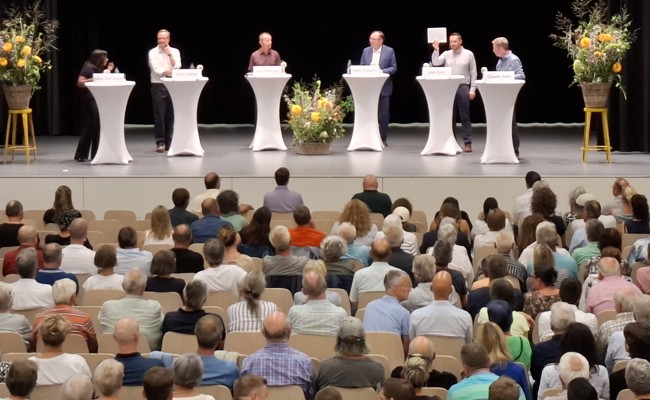 Grosses Interesse am Wahlpodium – wer empfahl sich fürs Gemeindepräsidium?