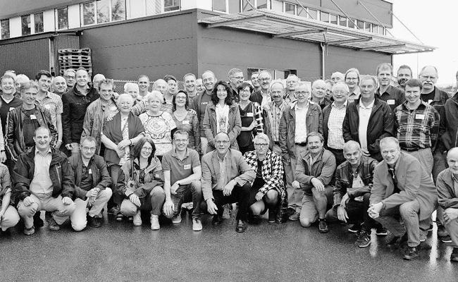 Viscose-Stifte treffen sich