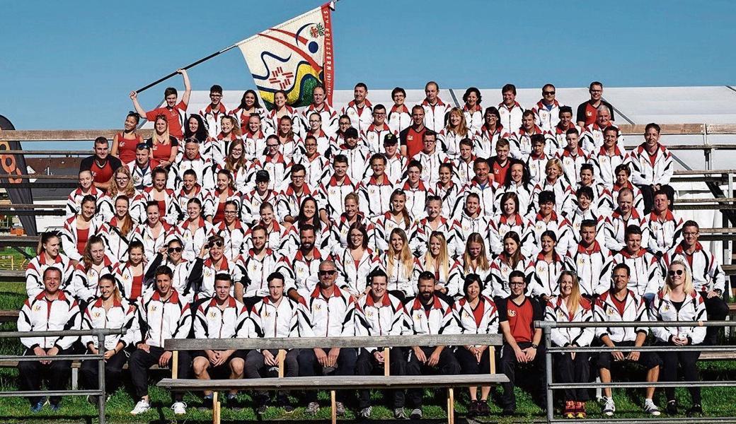 105 Turnerinnen und Turner des STV Kriessern waren in Buttikon dabei.