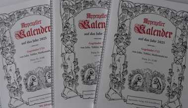 Aussen traditionell, innen modern – der 304. Appenzeller Kalender ist erschienen