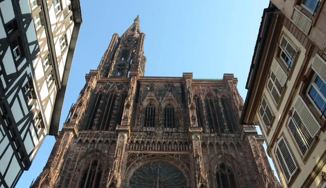 Das Liebfrauenmünster zu Strassburg.