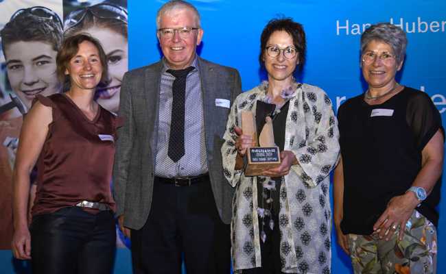Rhybeck gewinnt Anerkennungspreis der Hans Huber Stiftung