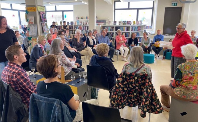 Bibliothek feierte ihr 40-jähriges Bestehen mit Berta Thurnherr