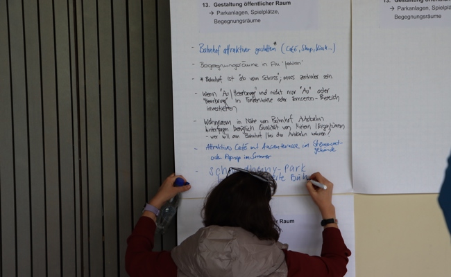 Verkehr und Gemeindefinanzen beschäftigten bei Workshop mit wenigen Teilnehmenden