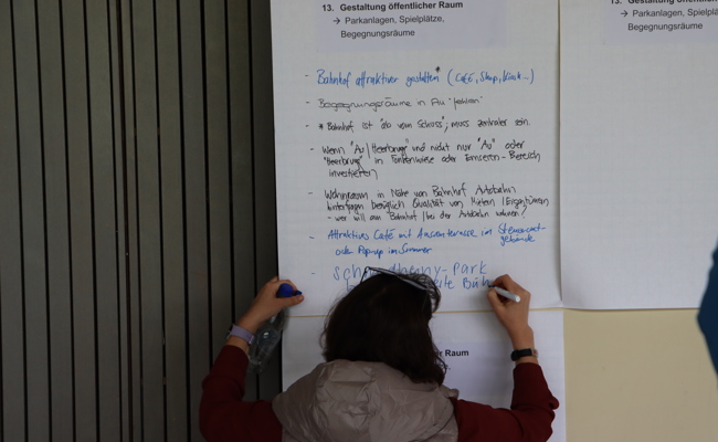 Verkehr und Gemeindefinanzen beschäftigten bei Workshop mit wenigen Teilnehmenden