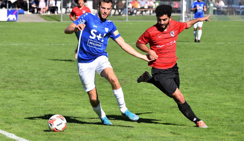 Widnaus Torschütze Daniele Lamorte (links) zeigte auch abgesehen vom Tor ein starkes Spiel.