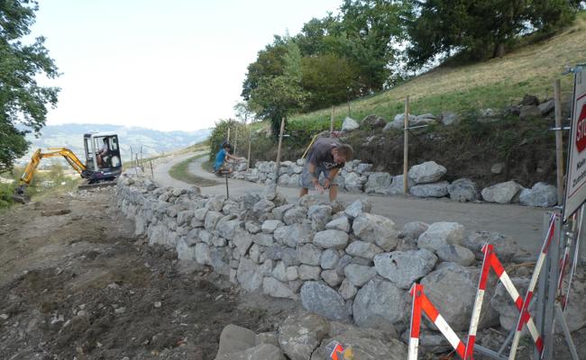 Bergli kriegt Trockenmauern