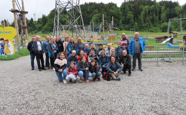 Vereinsausflug auf den Kronberg, Samariterverein auf Reisen