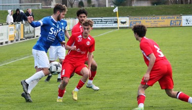 Nach zwei Niederlagen gerät das Saisonziel des FC Widnau in Gefahr