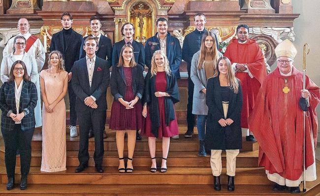 Zwei Firmgottesdienste in der Pfarrei
