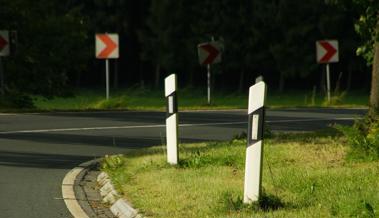 Von der Fahrbahn abgekommen