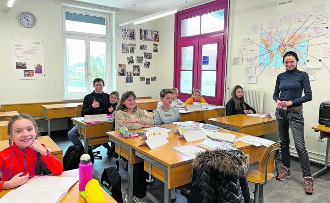 Schülerinnen und Schüler aus der Ukraine sollen möglichst rasch Deutsch lernen