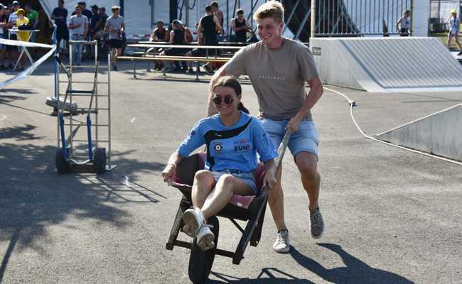 Ein verbindendes Wochenende: Das Sportfest hat begonnen