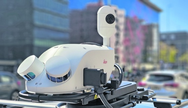 Geballte KI-Kompetenz im Einsatz: Der Leica Pegasus erfasst und verarbeitet grosse Datenmengen