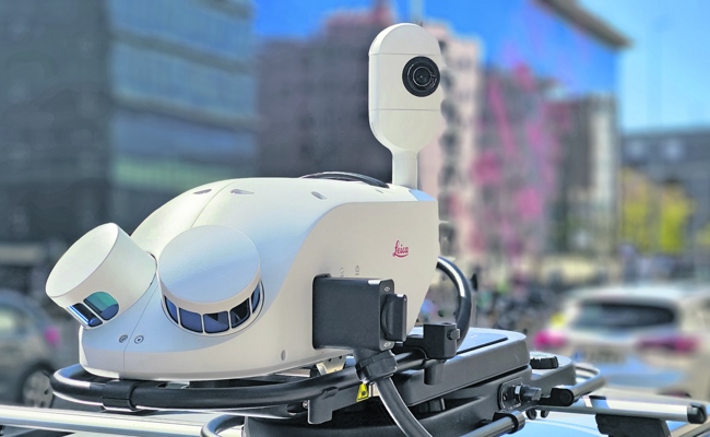 Geballte KI-Kompetenz im Einsatz: Der Leica Pegasus erfasst und verarbeitet grosse Datenmengen