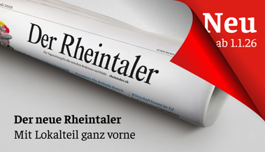 «Der Rheintaler» bringt den Lokalteil nach vorne