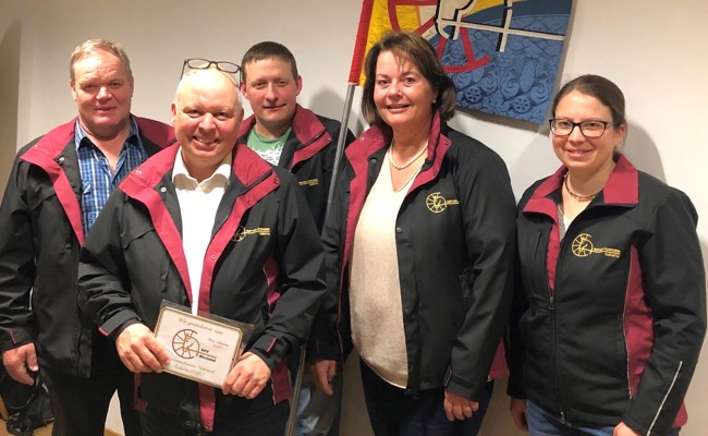 Gespann-Fahrverein Rheintal ehrt erfolgreiche Vereinsmitglieder