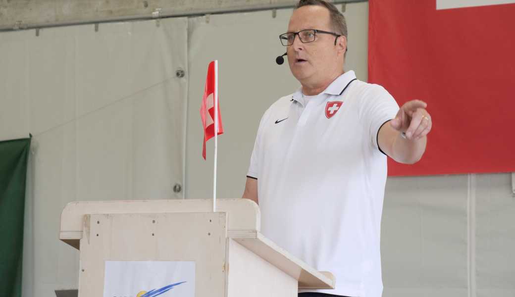 Gemeinderat und Nati-Teamarzt: Johannes Keel forderte dazu auf, die Demokratie aktive mitzugestalten.  Gemeinderat und Nati-Teamarzt: Johannes Keel forderte dazu auf, die Demokratie aktive mitzugestalten.