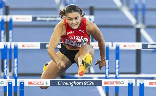 Larissa Bertényis emotionaler Auftritt an der EM in Birmingham