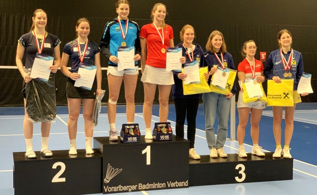 Amélie Thurnherr mit drei Podestplätzen in Dornbirn