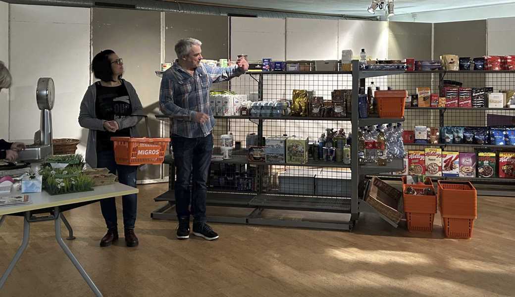Anita Durot, Nadja Mauro und Roger Frischknecht fühlen sich im Theater-Einkaufszentrum wohl. 