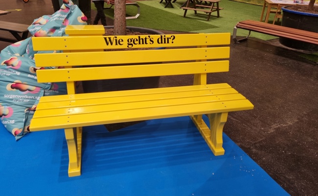«Wie geht's dir?»-Sitzbänkli bald in fünf Gemeinden der Region