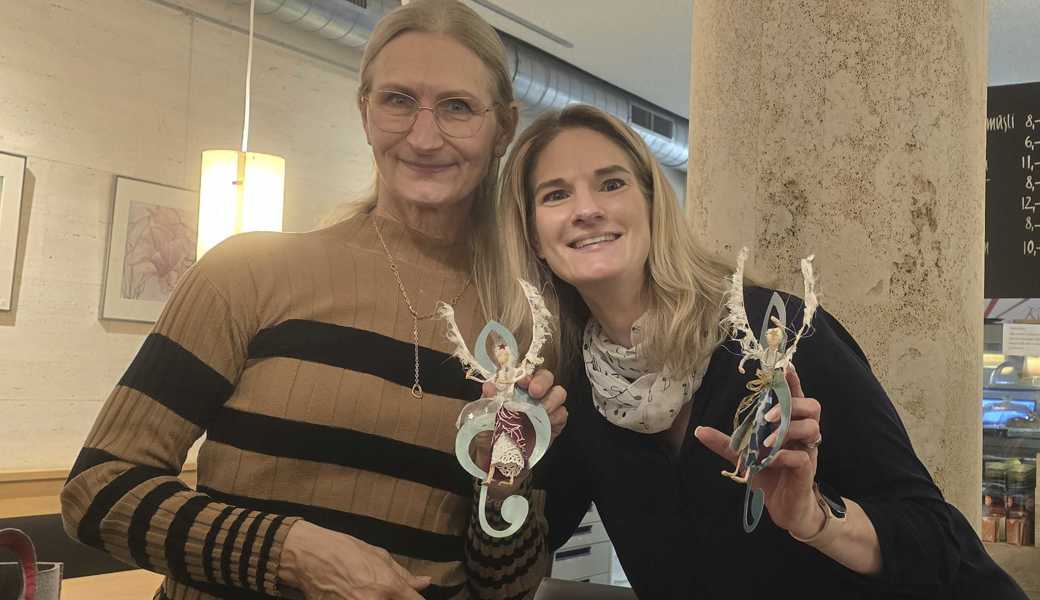 Die Co-Präsidentinnen Daniela Keller und Aniela Brockmann.