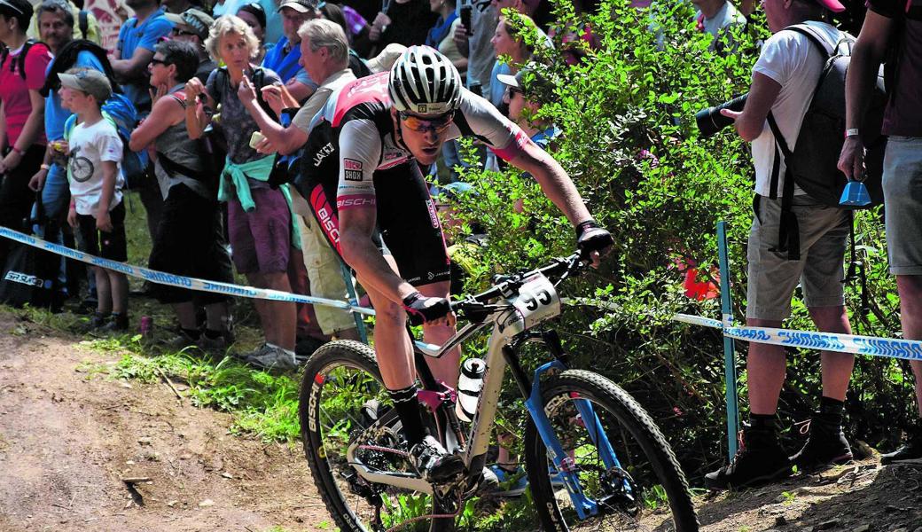 Simon Vitzthum: Spät in der Saison kommt seine gute Form auch im Weltcup zur Geltung. Simon Vitzthum: Spät in der Saison kommt seine gute Form auch im Weltcup zur Geltung.