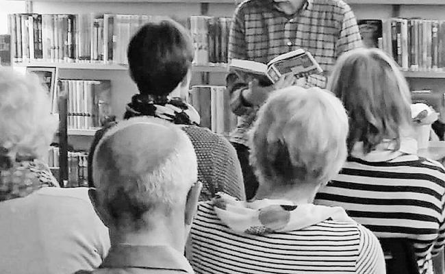 Lesung mit Michael Theurillat in der Bibliothek