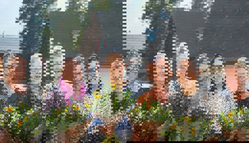 Viele Jubilarinnen und ein gelungener Auftakt vor vollem Haus