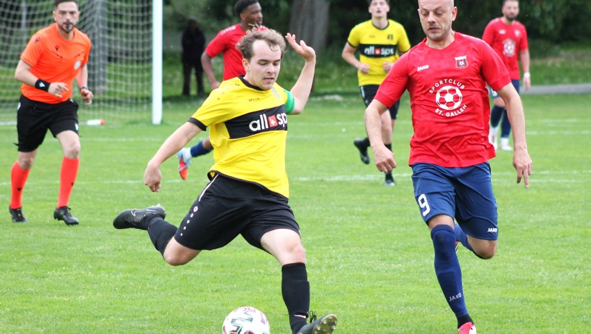 Der FC Heiden musste sich in St.Gallen mit 1:3 geschlagen geben.