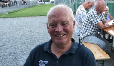Norbert Städler wurde an der Vereinsmeisterschaft als Teamleader gefeiert