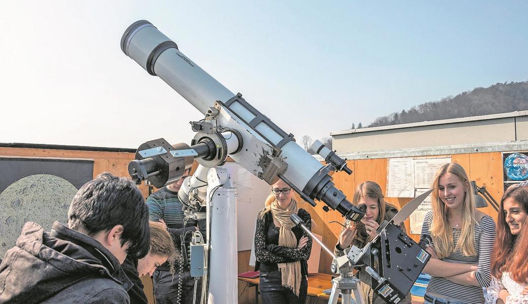 Die Sternwarte der KSH ermöglicht allen einen Blick in die Weiten des Universums.
