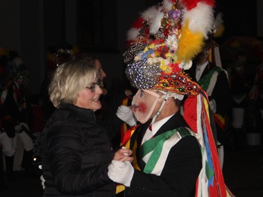 Mit Berlinern und einem Tänzchen wurde die Fasnacht verabschiedet