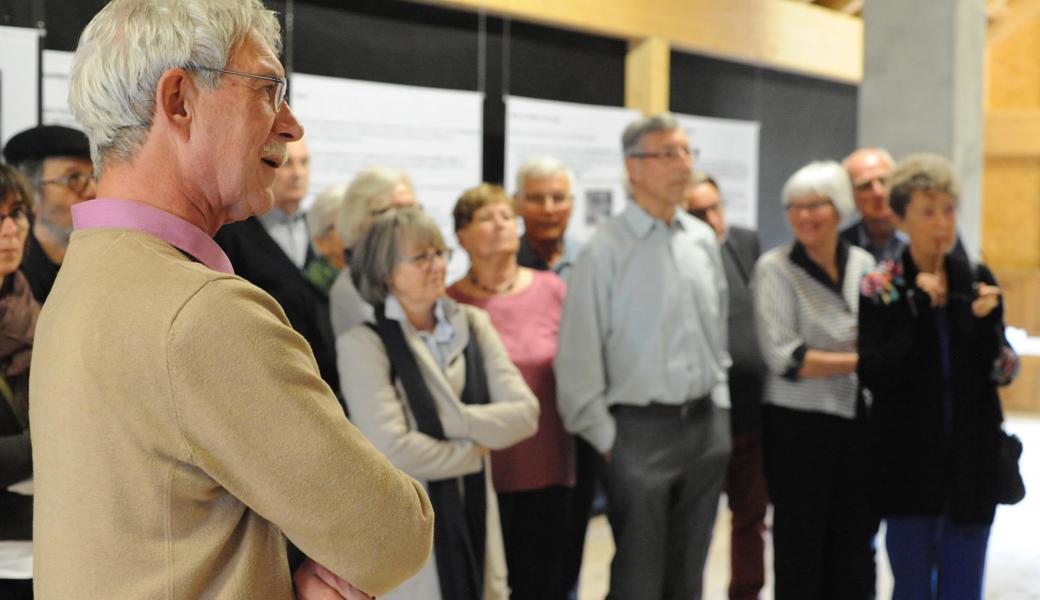 Peter Zünd hat die Ausstellung gestaltet.
