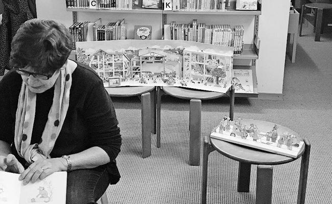 Geschichtenspass in der Bibliothek Reburg