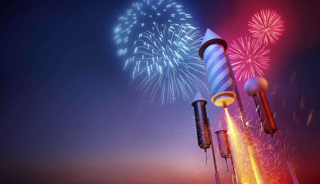 Die meisten Gemeinden überlassen es dem Einzelnen, ob er an Silvester Feuerwerk ablassen will.