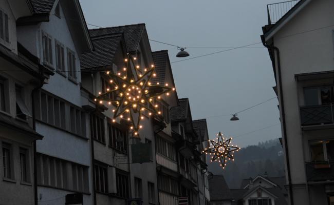 Der Verzicht auf Sterne ausserhalb der Altstadt muss leider sein