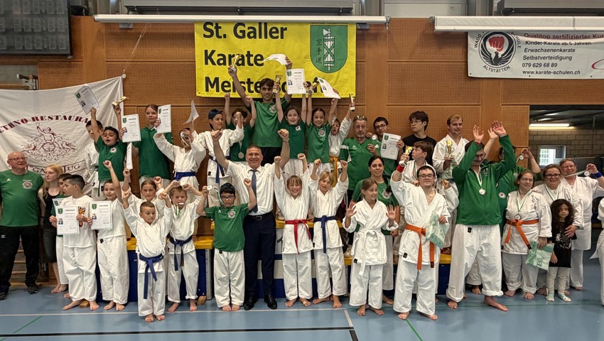 Altstätten glänzt an der 15. St.Galler Karate-Meisterschaft