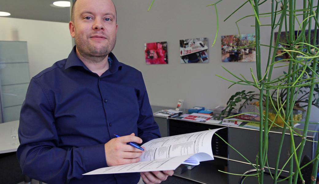 Eine sorgfältige Berufswahl hat für Ronny Peter, Leiter der Berufs- und Laufbahnberatung, oberste Priorität.