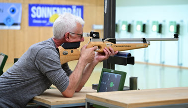 Das Team «Gnaui» zielte an der Luftgewehr-Challenge genausten