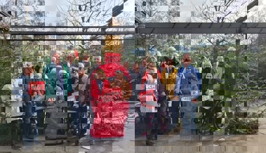 Siegerfoto am Tag der Freiwilligen kommt vom Haus Viva