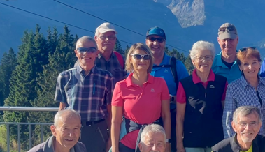 Männerriege auf Herbstwanderung