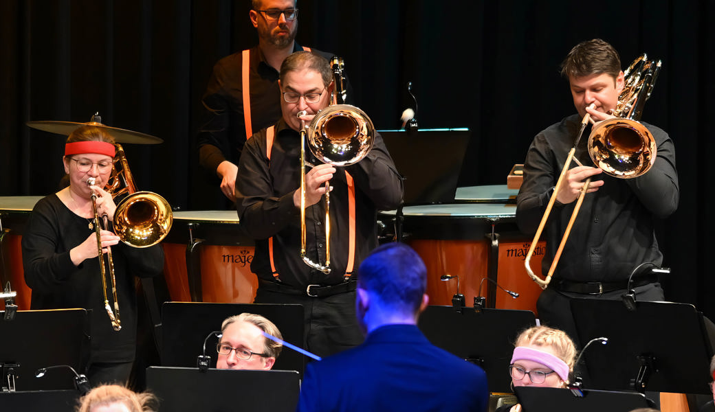 Der Musikverein Marbach reiste an seinem Show-Abend zurück in die 80-er-Jahre